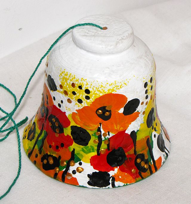 ceramica clopotel de atarnat- 032 - Apasa pe imagine pentru inchidere